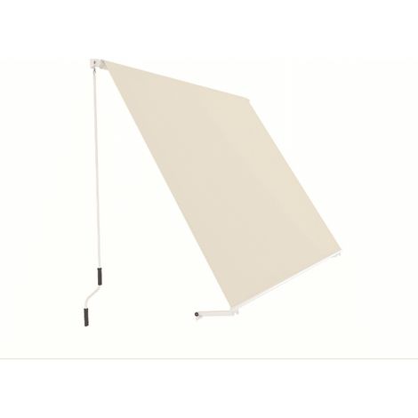 TENDA DA SOLE A CADUTA BALCONE SENZA CASSONETTO 3x2,5 MT BEIGE BRACCI 4903 (1/2)