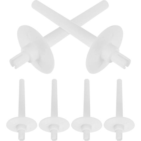 6 Pezzi Porta Bobina per Macchina da Cucire Porta Bobina in Plastica Compatibile con Brother Accessorio di Sostituzione per Filo Stabile e Facile Installazione (1/5)