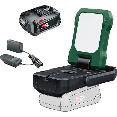 Bosch 06039A1200 Cordless 18v LED Light EasySpotLight USB + 1.5AH Battery Kit (1/5)