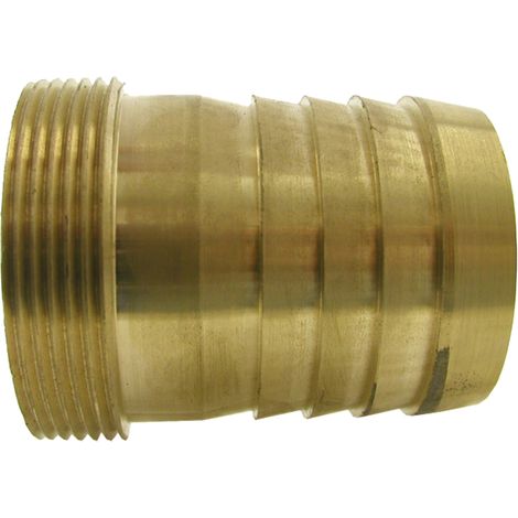 Raccordo terminale per tubo flessibile in ottone da 34 mm x 1 1/4" pollici