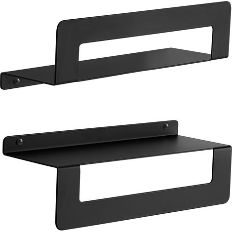 GEDY CLEO porta oggetti mensola 30 cm nero opaco codice prod: 000020191430000 (1/2)