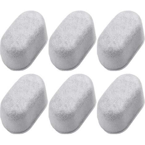 6 x Water Filter Cartridges for Breville BWF100 Compatible BKC600XL BKC700XL Coffee Machines Multi-Stage Carbon Filtration System (1/5)