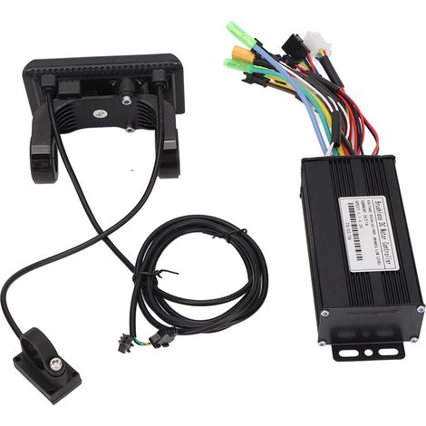 Kit de contrôleur de moteur pour vélo électrique 26A DC 24V 36V 48V avec dissipation de chaleur, écran LCD et contrôleur sans balais pour vélo (1/5)