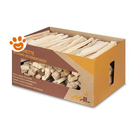 MHL Scintilla Stecchette Accendifuoco - Confezione 2,5 Kg -