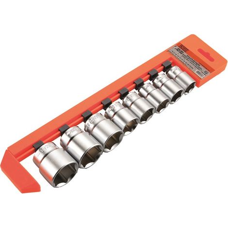 Juego de 8 vasos 1/2' en regleta ALYCO ORANGE