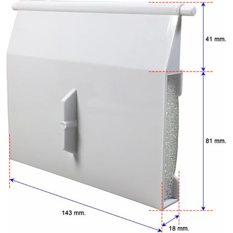 Compuerta skimmer piscinas elevadas Starpool