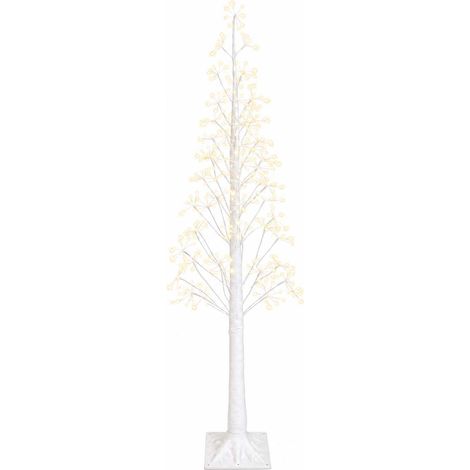 Sternen-Weihnachtsbaum Weiß 180 cm Kunststoff 432 LEDs vidaXL (1/5)