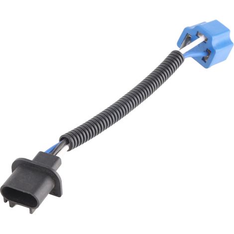 Adaptateur H13 vers H4, 4 câbles plug and play pour phares LED 7 pouces Wrangler JK JKU, remplacement facile (1/5)