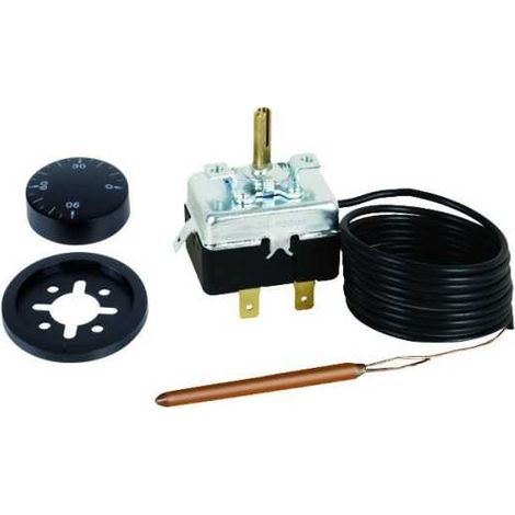 Aquastat réglage externe 0/90° capillaire 1,50M - KIT