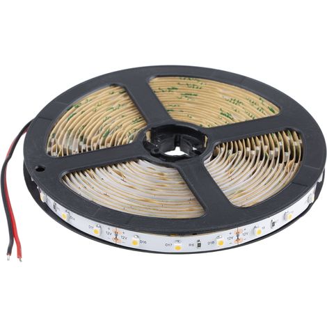 Ruban LED Blanc 5m 12V 2700 3200K, IP20 ( Prix pour 1 )