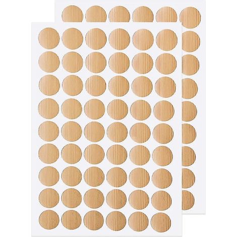 Schraubenloch-Aufkleber, PVC-Abdeckungen, selbstklebend, 21 mm, dekorative Aufkleber, Schraubenabdeckungen, Kappen-PC-221