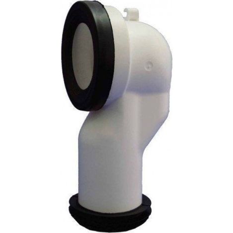 Manguito evac inodoro 150mm pared comp. dual pp t-117 hidrot