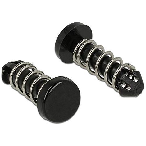 Set rivetti snap DeLOCK 18273 10 pezzi plastica testa piatta (1/3)