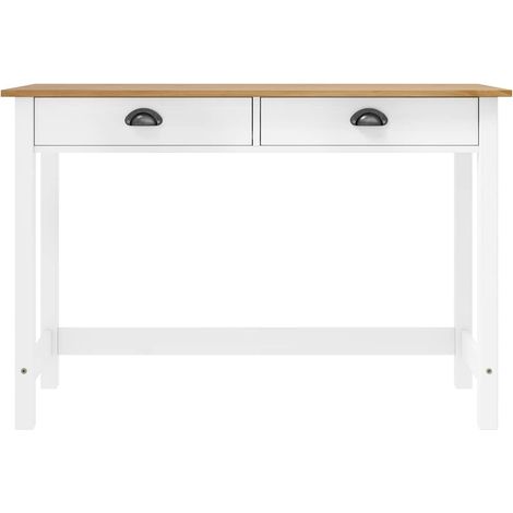 Maison Exclusive - Mesa consola Hill con 2 cajones madera pino 11