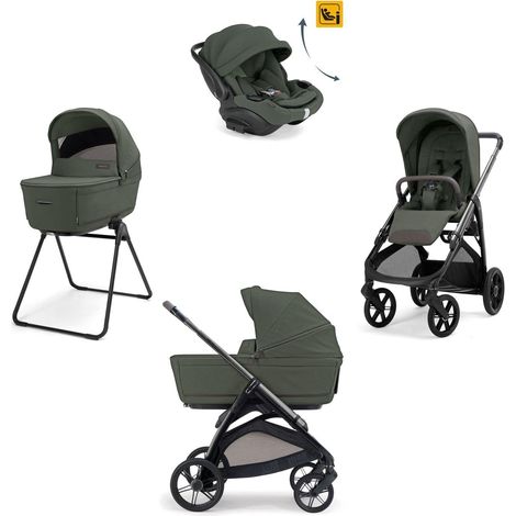 INGLESINA Sistema Quattro Aptica Darwin Recline Ivy Green Senza Telaio