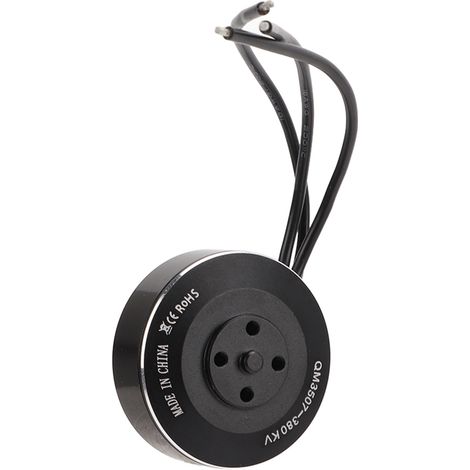 Moteur brushless étanche 3507 380KV 12N14P pour drone multirotor RC, batterie LiPo 6S, rotation horaire. (1/5)