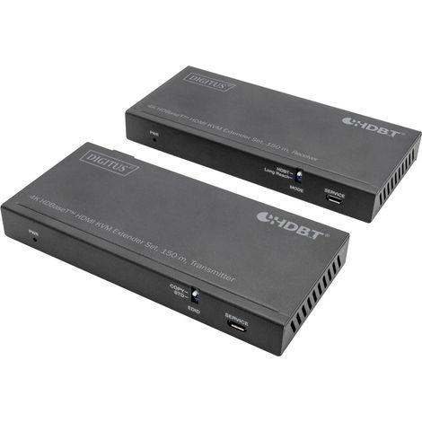 Digitus DS-55526 HDMI Adaptateur [1x HDMI femelle - 1x HDMI femelle] noir 4K UHD (1/5)