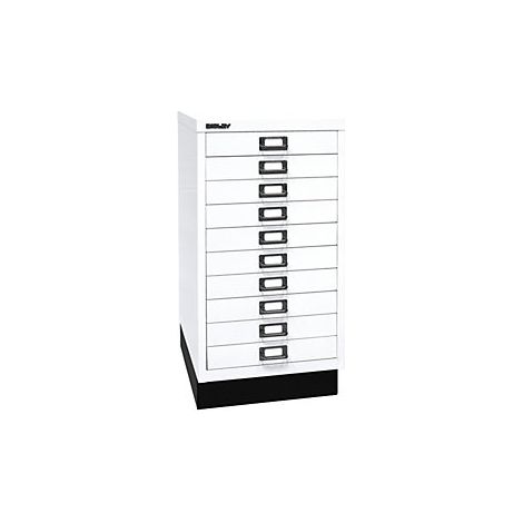 Serie 29 MultiDrawer™  con zócalo  DIN A3  10 cajones  blanco