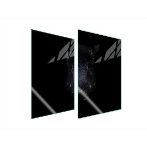 GLASSCHUTZPLATTE FÜR KÜCHE 2x35x52 BOAR