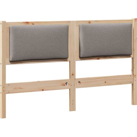 Cabecero Otro Marrón 150 cm Madera maciza de pino vidaXL