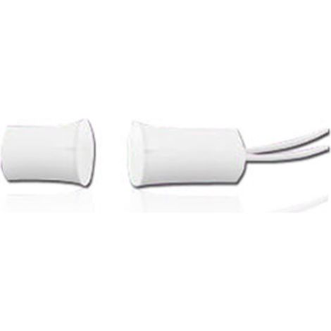 SENSORE MAGNETICO FILARE ROTONDO INCASSO PER PORTE / FINESTRE TAPPARELLE ANTIFURTO CASA
