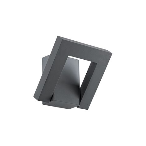 Leva - Applique Murale Led 12W, Température De Couleur 3000-4000K, Orientable À 340, 960 Lm, Ip54, Anthracite Mat - Perenz (1/3)