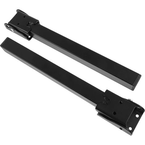 Accessoires noirs pour pieds de canapé pliants compatibles avec l'ensemble canapé-lit autobloquant 6 pièces (1/5)