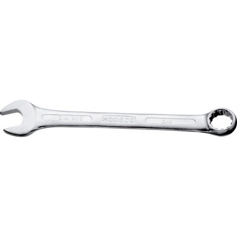 Clé plate modeco mn-51-412 acier chrome-vanadium 155 mm (1/3)