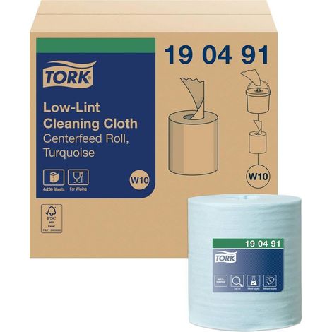Tork 190491 - tela no tejida de baja liberación de pelusa, precio por rollo