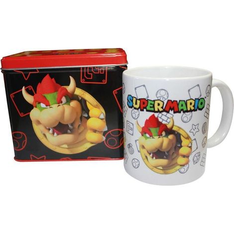 Set di tazze e soldi Nintendo Super Mario Bros Bowser
