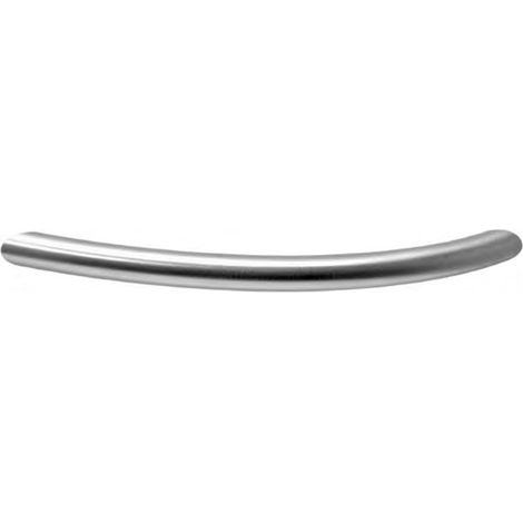 Poignée courbe I-163 10X28mm inox mat - DIDHEYA - 23020