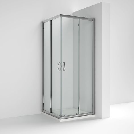 Nuie Ella Corner Entry Shower Enclosure 760mm x 760mm - 5mm Glass