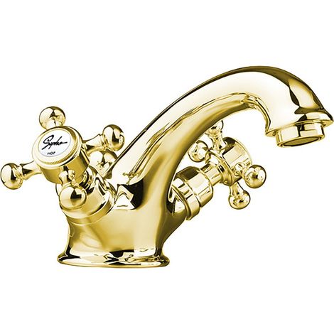 ANTEA Mitigeur de lavabo avec vidage, doré