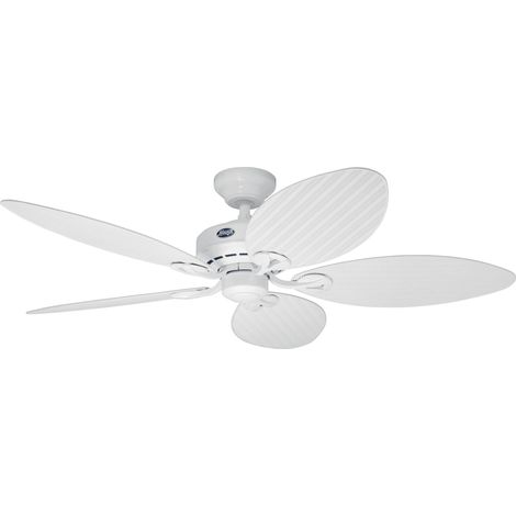 Ceiling Fan Bayview White with with Pull Cord