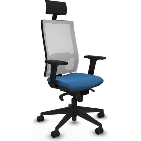 Sedia da ufficio piqueras y crespo Horna nero schiuma comoda
