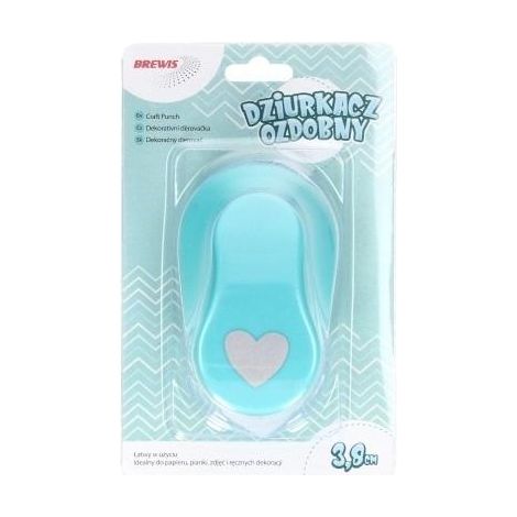Perforatrice decorativa - Cuore 3,8 cm MIX