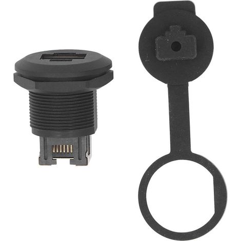 Coupleur à montage sur panneau étanche EP-RJ45 Ethernet LAN, connecteur de passage pour l'industrie (1/5)