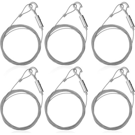 Fil de suspension pour tableaux Anneome et renforcé, lot 6 pièces en (1/5)