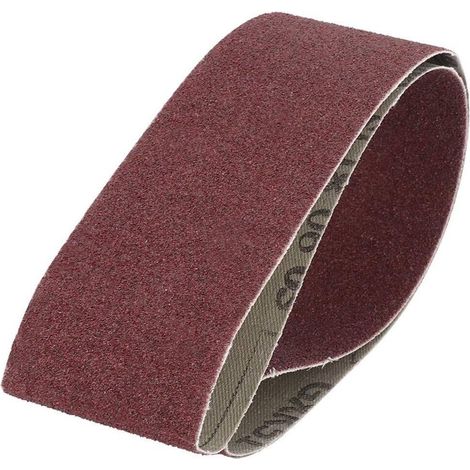10pcs 50 x 680mm Ceintures de ponçage Ponceuses à bande Périmètre 680mm Largeur 50mm Bande abrasive pour bande abrasive d'oxyde d'aluminium pour bois, métal mou, 120 Grit, (1/4)