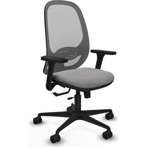 Sedia ergonomica piqueras y crespo Cilanco nero supporto lombare regolabile (1/2)