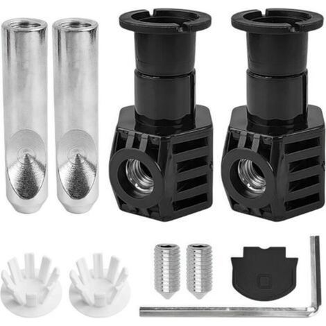 Ensemble de Fixation Intelligent pour Cuvette WC Suspendu, Comprenant des Charnières de Fixation et Des Vis de Couvercle D'huile (1/5)