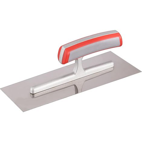 Truelle - Pavé plat - Piscine en béton avec poignée ergonomique  Construction robuste, finition lisse pour sheetrock, planche murale, planche de plâtre, carrelage, 13,78 pouces