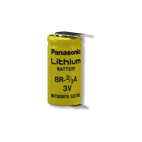 Panasonic - Pile lithium Panasonic BR-2/3AE2SPN 3V 1.2Ah 3PF