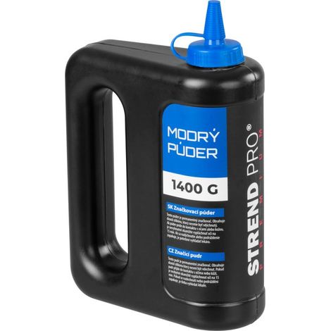 Puder Strend Pro Premium 1400 g, Maurer Markierungspulver, blau