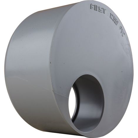 First Plast – Tampon de réduction PVC mâle femelle 125/50 – Taux d'expansion supérieur à 800% – Raccord pour évacuation des eaux usées (1/3)