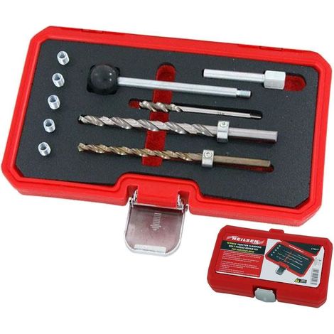Neilsen 10pc Injector Clamping Bolt Thread Repair Set For Mercedes Benz (1/2)