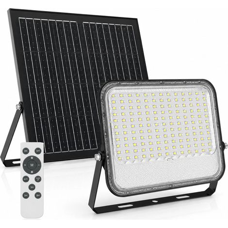Faro LED Solare 300W con Pannello Separato e Telecomando (1/5)