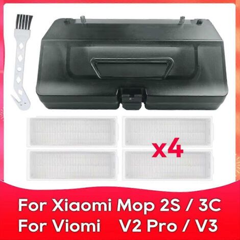 Réservoir d'eau et bac à poussière 2 en 1 pour balai balai Xiaomi Mijia Mop 2S, Mop Pro STYJ02YM, S10, S12, 3C, VIOMI V2, V3 Rob (1/5)