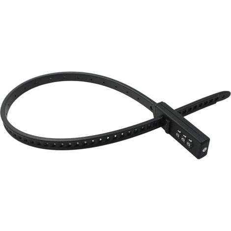 Collier De Securite Vélo Noir - Fixation Rapide Anti-vol Accessoires - Onguard