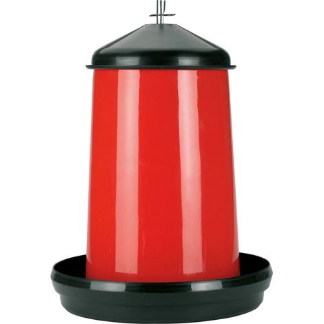 Comedero para aves de corral 27 L plástico 70220 Kerbl (1/2)